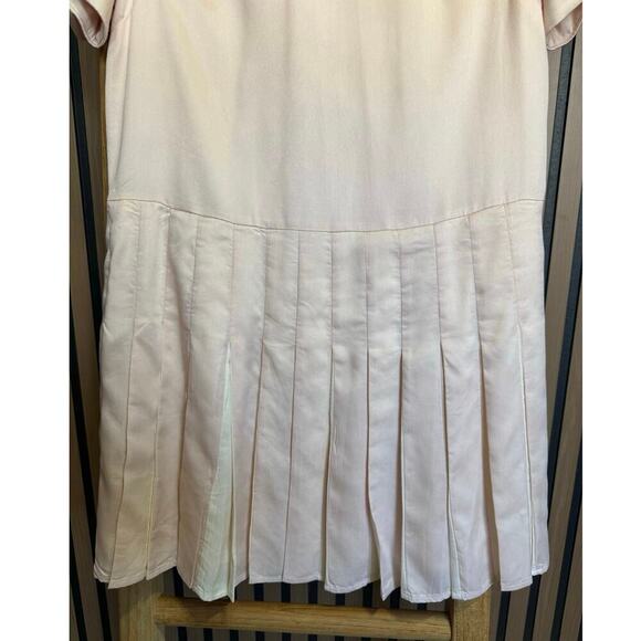 Tuckernuck NWT Ballet Pleated Liza Dress Mini Feminine Light Pink Size Medium - Picture 6 of 14